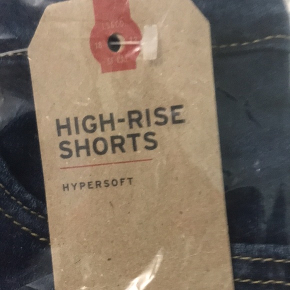 Levi high rise shorts Chelsea Scrape NEW 24/0 NWT - Picture 2 of 4